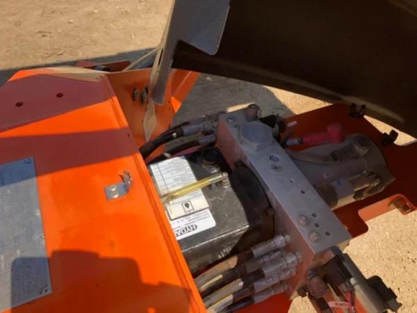 14 JLG T350 Tow Behind Boom Lift engine