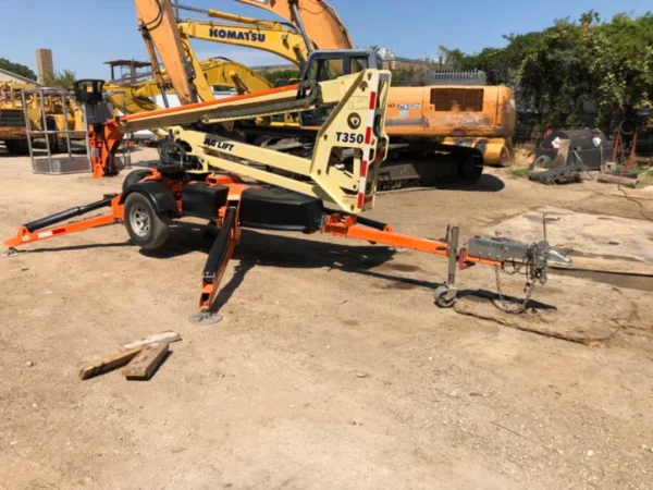 14 JLG T350 Tow Behind Boom Lift
