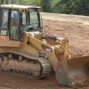 CAT 963D crawler-style loader.