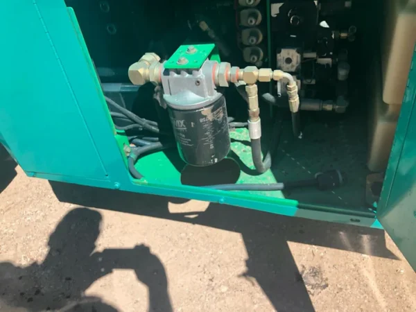 JLG 40RTS Rough Terrain Scissor Lift engine compartment